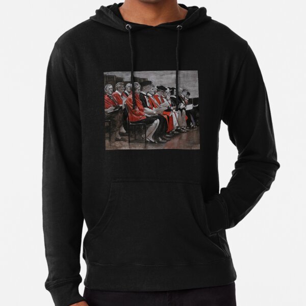 Graduation - Drawing by Avril Thomas - Adelaide Artist Lightweight Hoodie