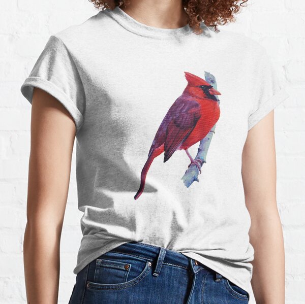 Northern Cardinal (no background) Classic T-Shirt