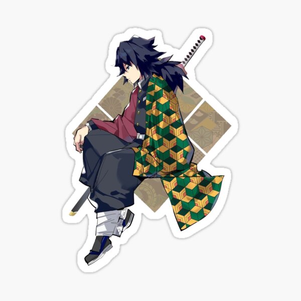 Tomioka Giyu Pillar of Water Sticker