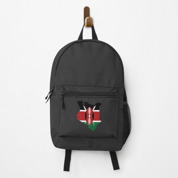Item preview, Kenya Flag Map with regions designed and sold by Alo.