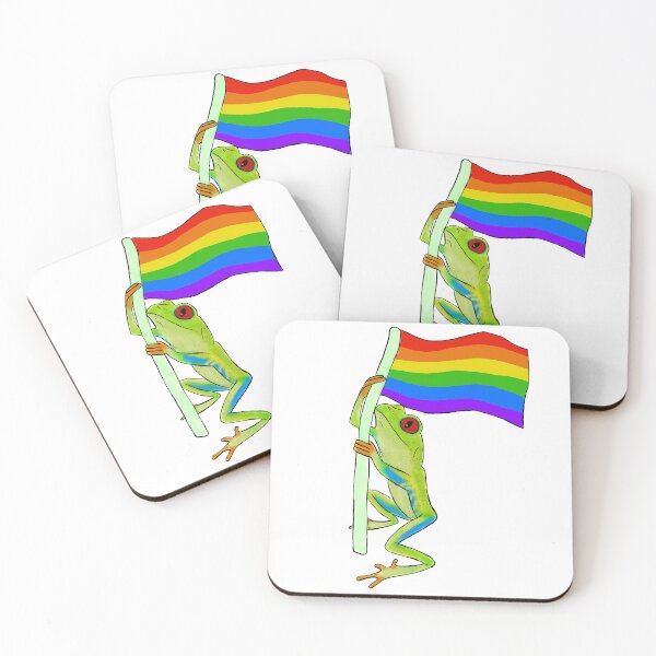 Item preview, Pride Frog - Rainbow designed and sold by -abigaeljean-.