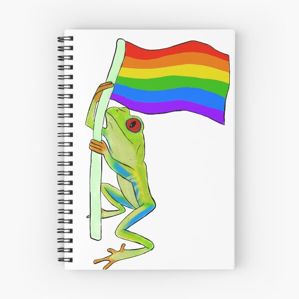 Item preview, Pride Frog - Rainbow designed and sold by -abigaeljean-.