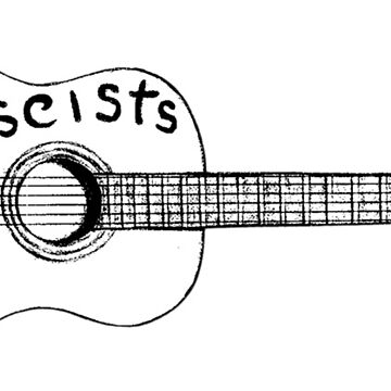 Vorschaubild zum Design Diese Maschine tötet Faschisten Aufkleber Gitarre von fomodesigns