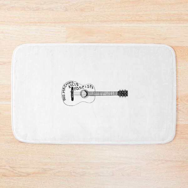 Item preview, This Machine Kills Fascists Stickers Guitar designed and sold by fomodesigns.