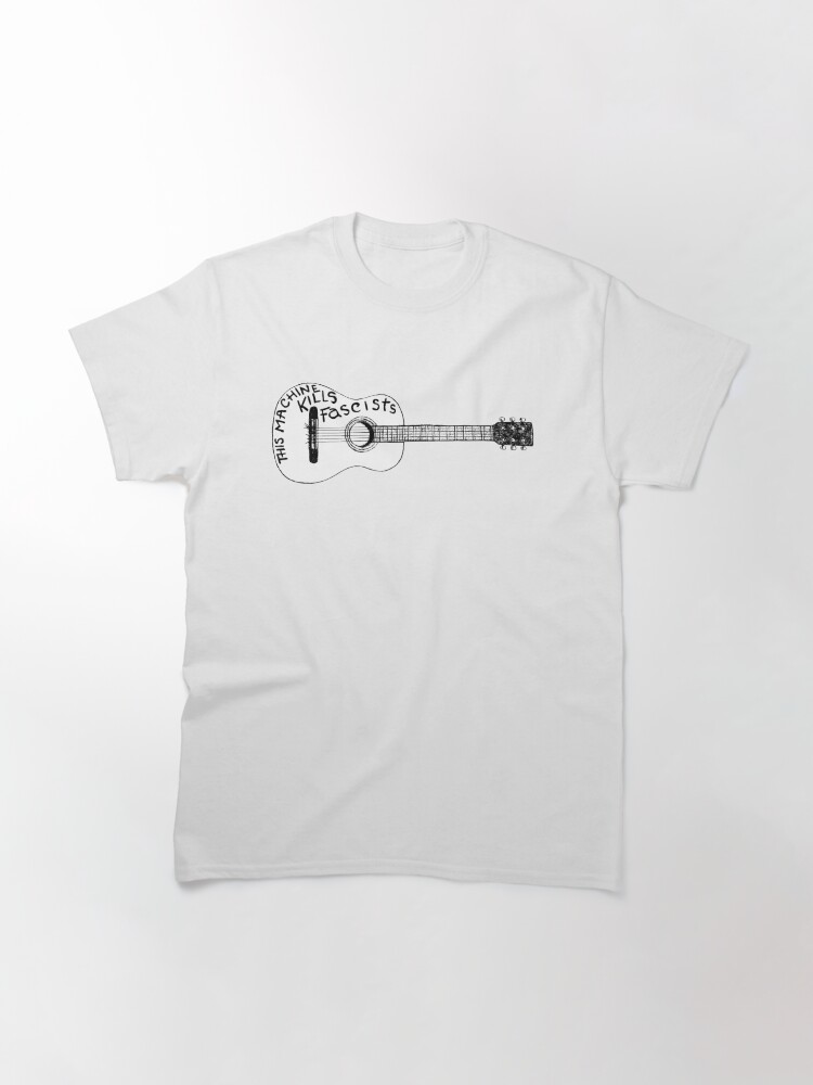 this guitar kills fascists t shirt