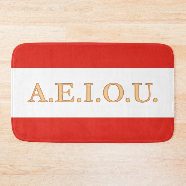 Item preview, A.E.I.O.U. - Austrian motto used by the Habsburgs - Europa Universalis IV designed and sold by Vela Barrera.
