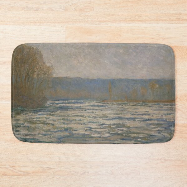 Item preview, Claude Monet 	Ice breaking-up near Bennecourt 1893 designed and sold by cyanishsnow.