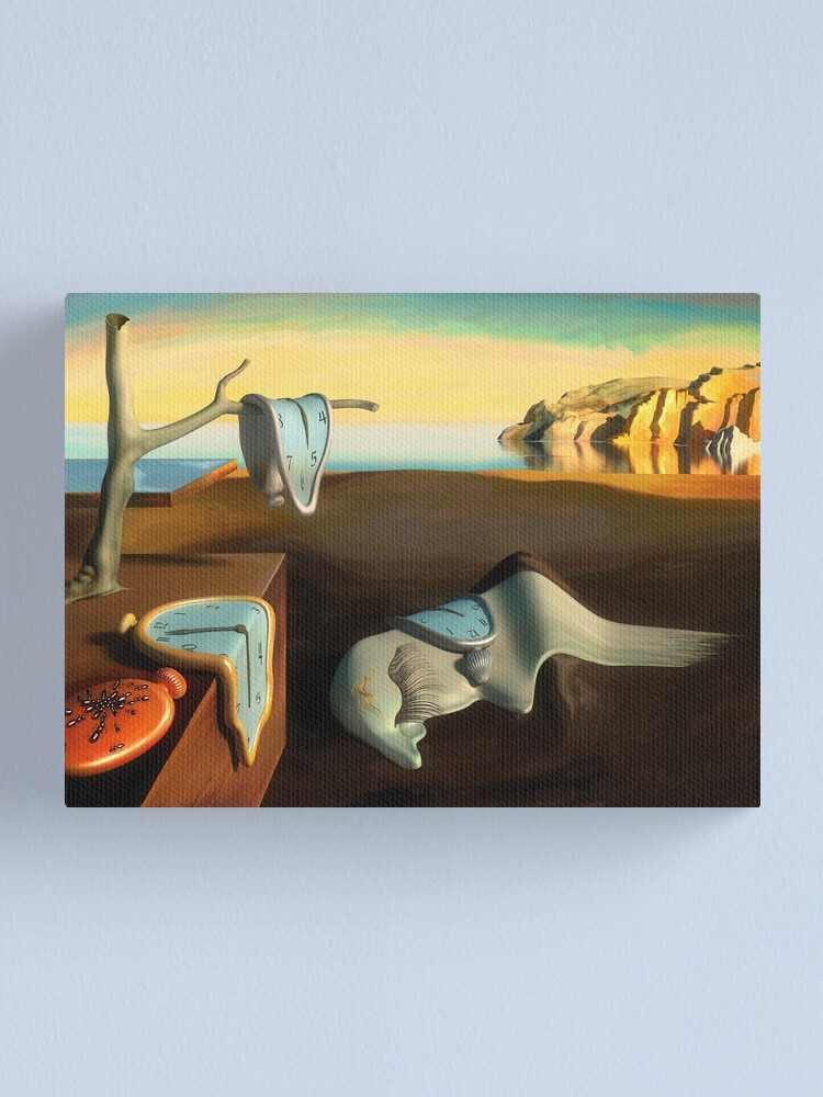Alternate view of Persistence of Memory Canvas Print