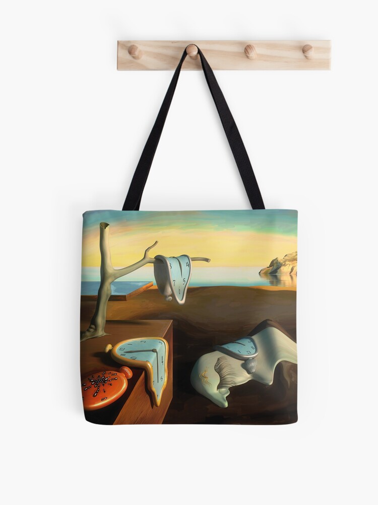 Tote Bag, Persistence of Memory designed and sold by Remus Brailoiu