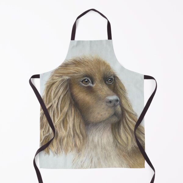Item preview, Chocolate brown springer spaniel dog designed and sold by Diane Hunter Art.