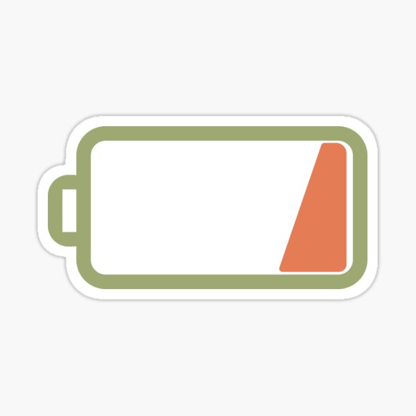 Aperçu de l'œuvre Batterie faible créée et vendue par Cheesy06.