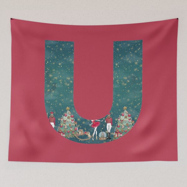 Item preview, Christmas Nutcracker Letter U | Christmas Letters designed and sold by SerendipityNow.