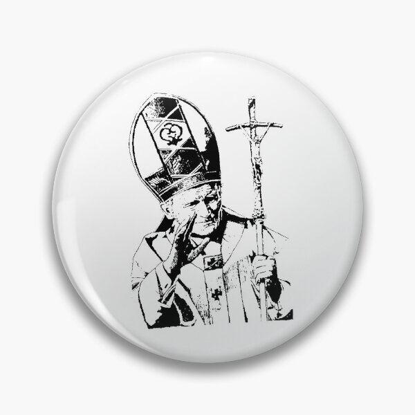 Item preview, Pope John Paul second greeting designed and sold by Enriquegl.