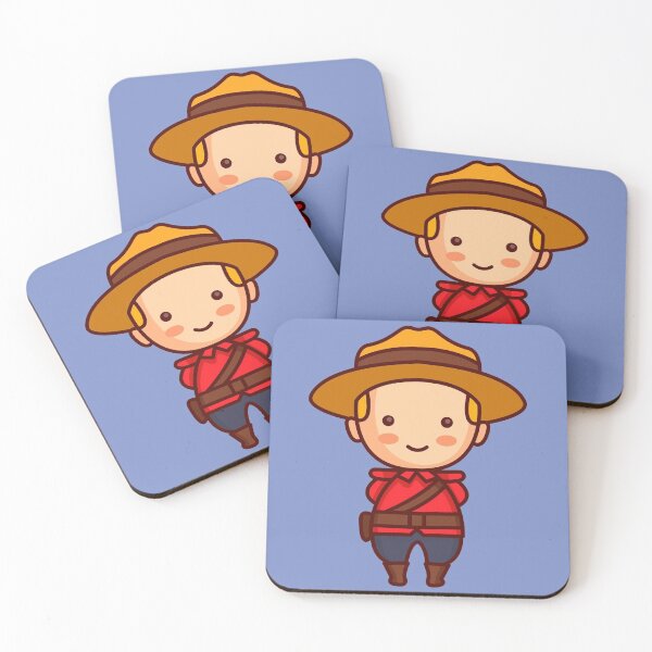 Item preview, Kawaii Canadian Mountie | Mounted Policeman designed and sold by SLAG-Creative.