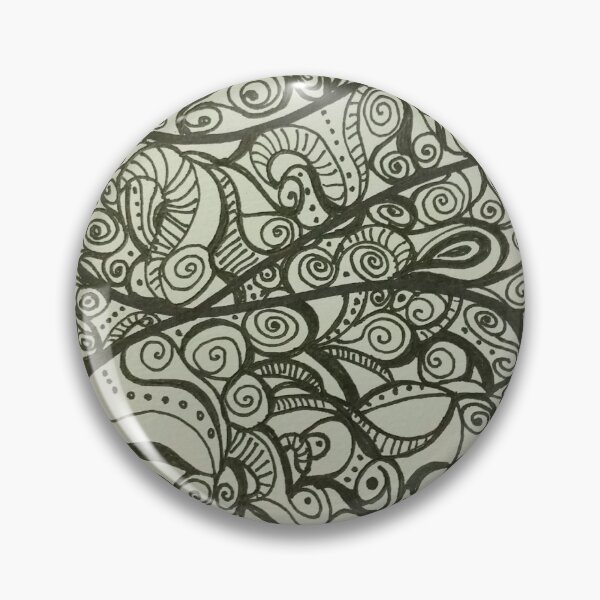 Item preview, Zentangle Black designed and sold by ErinLP.