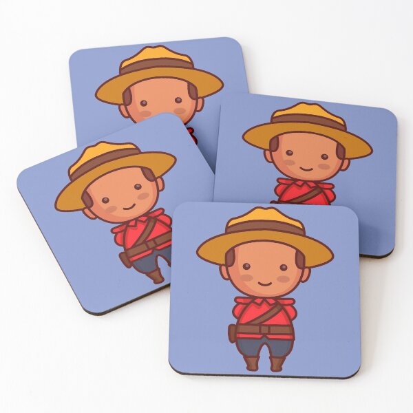 Item preview, Kawaii Canadian Mountie | Mounted Policeman designed and sold by SLAG-Creative.