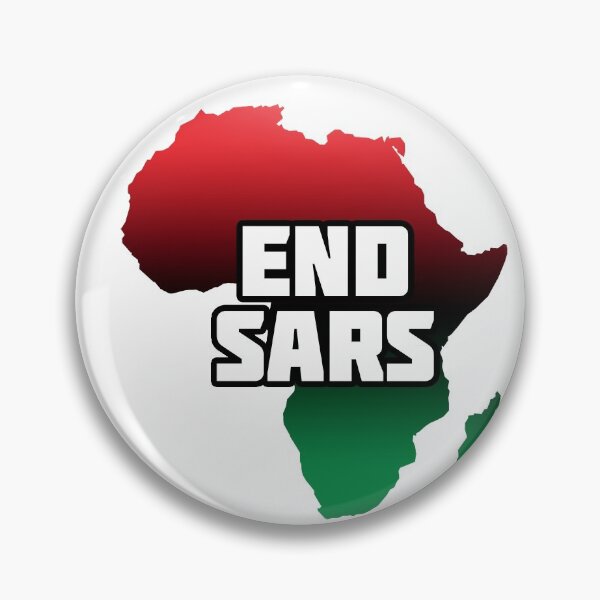 Item preview, End Sars - Africa Black Lives Matter- BLM Fist 2020 Nigeria Congo Namibia Protest Twitter Lagos Sars Politics Apparel T-shirt Flag Petition congoisbleeding shutitalldown Symbol Mask Art Sign Sticker designed and sold by qualityprinting.
