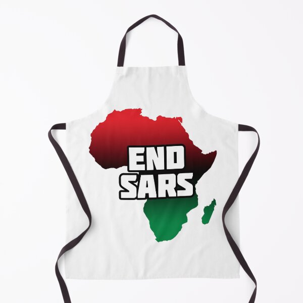 Item preview, End Sars - Africa Black Lives Matter- BLM Fist 2020 Nigeria Congo Namibia Protest Twitter Lagos Sars Politics Apparel T-shirt Flag Petition congoisbleeding shutitalldown Symbol Mask Art Sign Sticker designed and sold by qualityprinting.