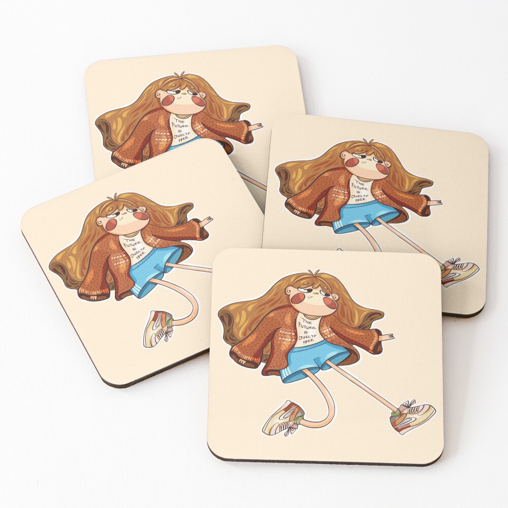 Item preview, Coasters (Set of 4) designed and sold by Rooevergreen.