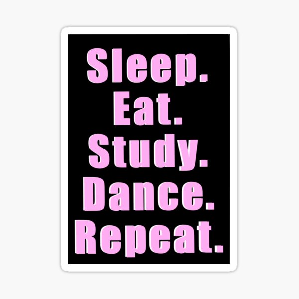 Produits Sur Le Theme Citations De La Vie De Danseur Redbubble