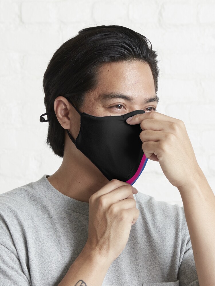 Alternate view of Bisexual Flag goodies Mask