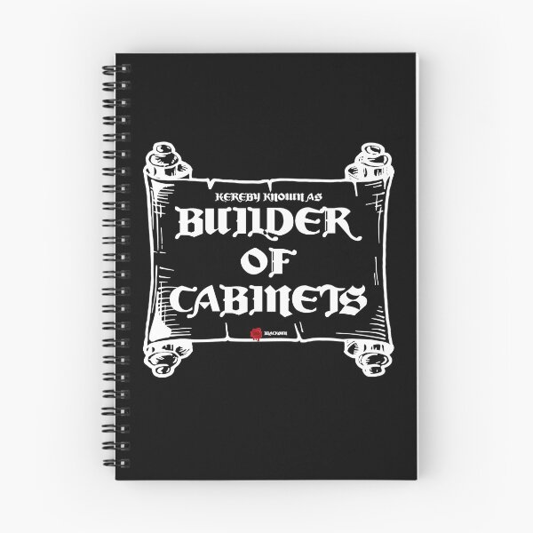 Item preview, Hereby known as Builder of Cabinets-Medieval Scroll designed and sold by BLACKSUN-SHOP.