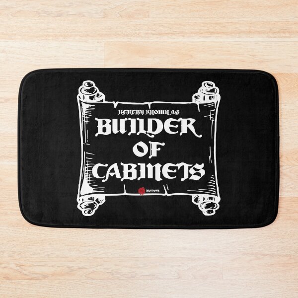 Item preview, Hereby known as Builder of Cabinets-Medieval Scroll designed and sold by BLACKSUN-SHOP.