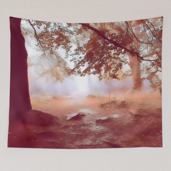 Item preview, Foggy forest designed and sold by AnnaAndVibes.
