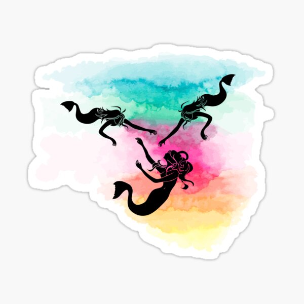 Mermaid Pod Sticker