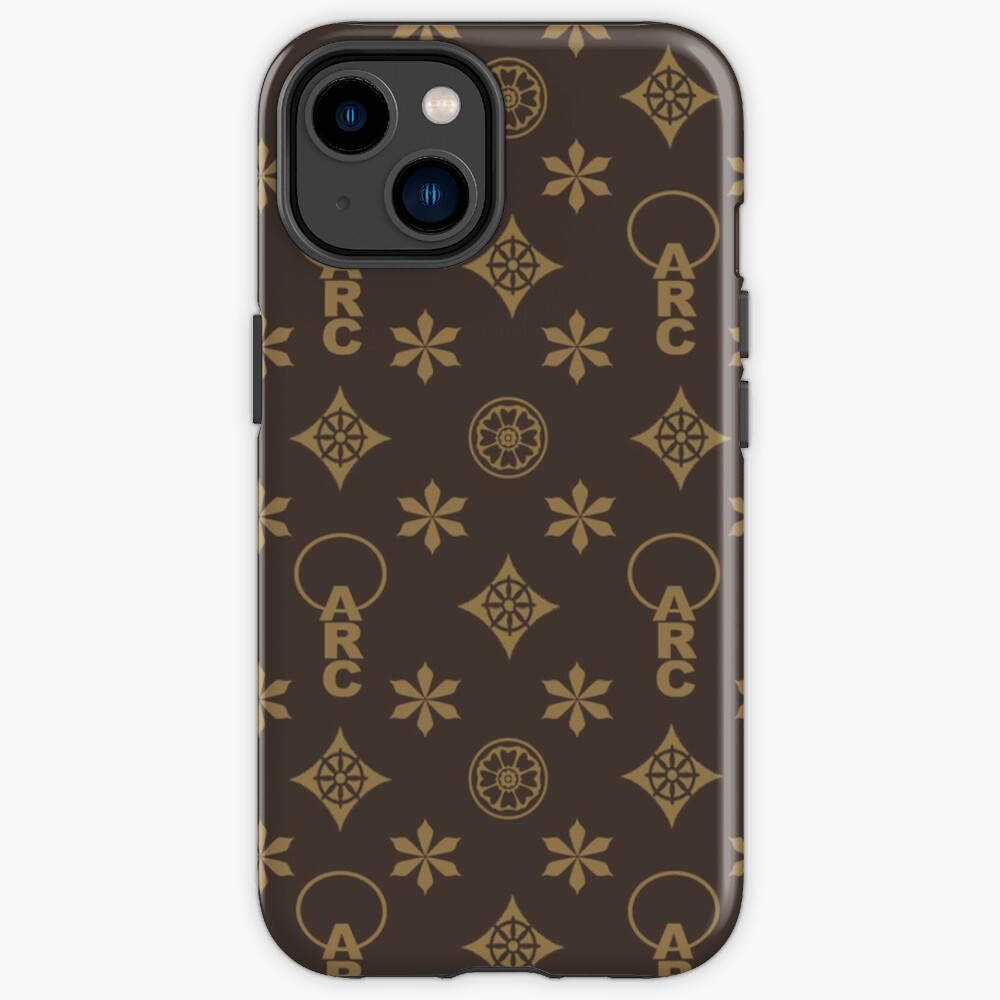 Louis Vuitton Brown Monogram Case Camera Cover for iPhone 15 14 13
