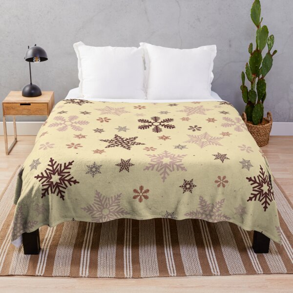 Item preview, Aesthetic Christmas Snowflakes Pattern designed and sold by SAVWIS.