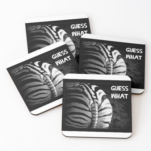 Item preview, guess what zebra butt designed and sold by QualityMemage.