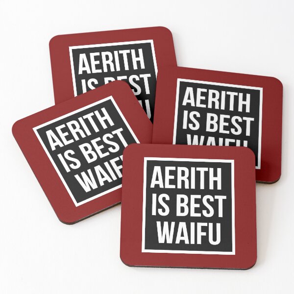 Item preview, Aerith is best waifu designed and sold by GonzaloFreire.