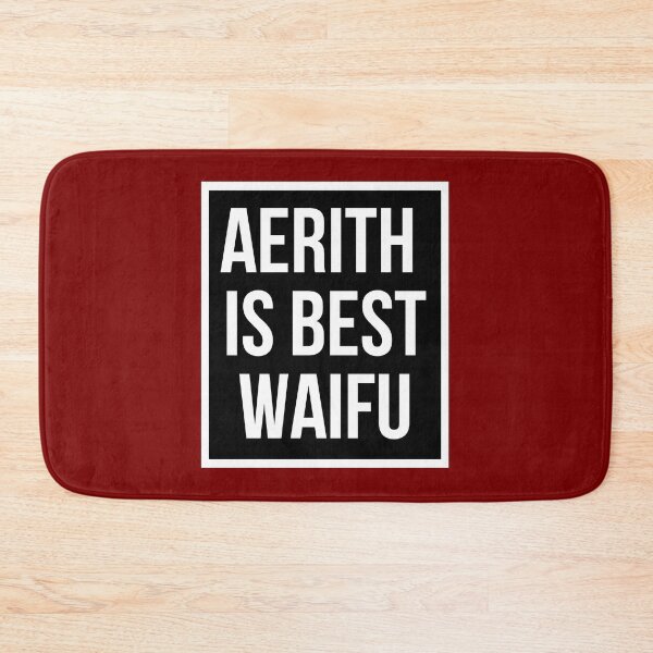 Item preview, Aerith is best waifu designed and sold by GonzaloFreire.