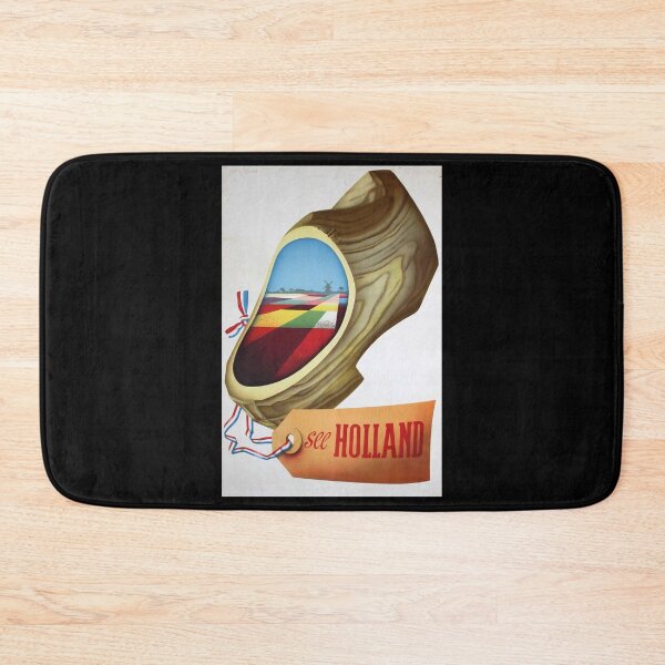 Item preview, Holland retro poster designed and sold by CorasPosters.