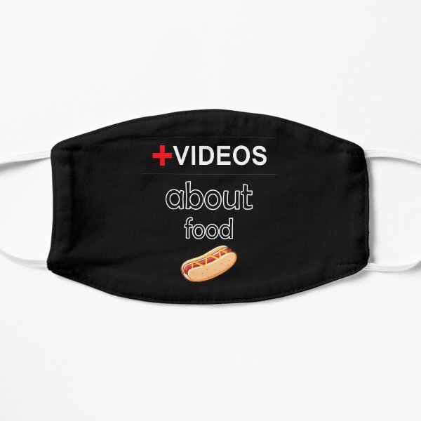 more videos about food Flat Mask