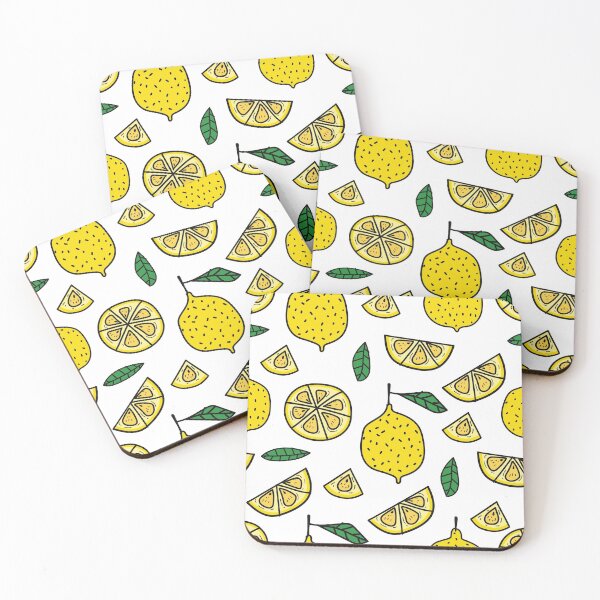 Item preview, adorable lemon pattern hand draw designed and sold by Maroun.