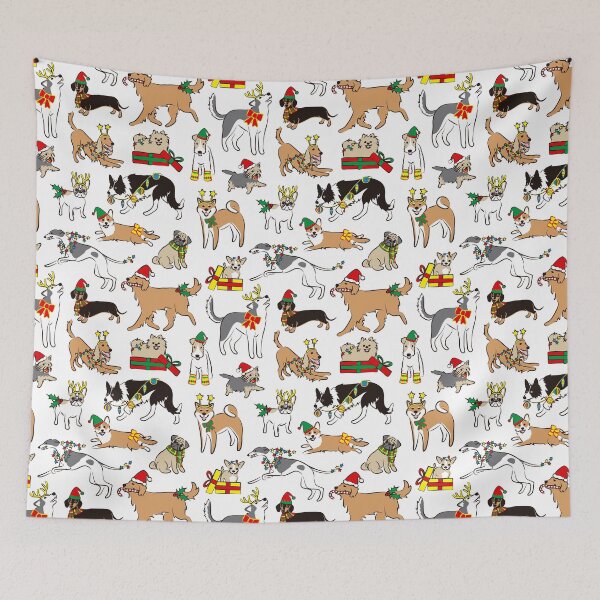 Item preview, Christmas Dogs designed and sold by AnaAnaDesign.