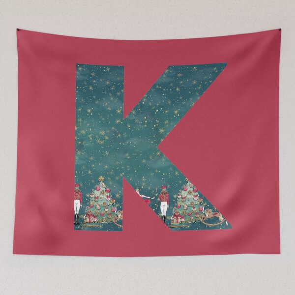 Item preview, Christmas Nutcracker Letter K | Christmas Letters designed and sold by SerendipityNow.