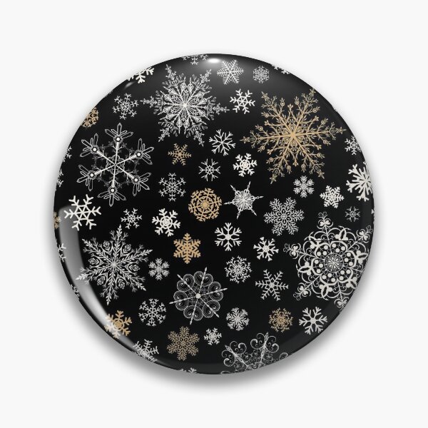 Item preview, Aesthetic Christmas Snowflakes Pattern designed and sold by SAVWIS.