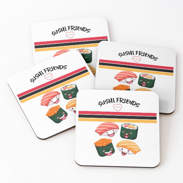 Item preview, Sushi Friends - Kawaii Sushi designed and sold by Kaos Urbanwear.
