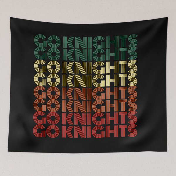 Item preview, Go Knights Retro Sunset colors designed and sold by Stewby.