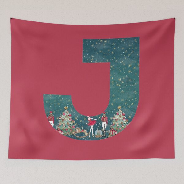 Item preview, Christmas Nutcracker Letter J | Christmas Letters designed and sold by SerendipityNow.