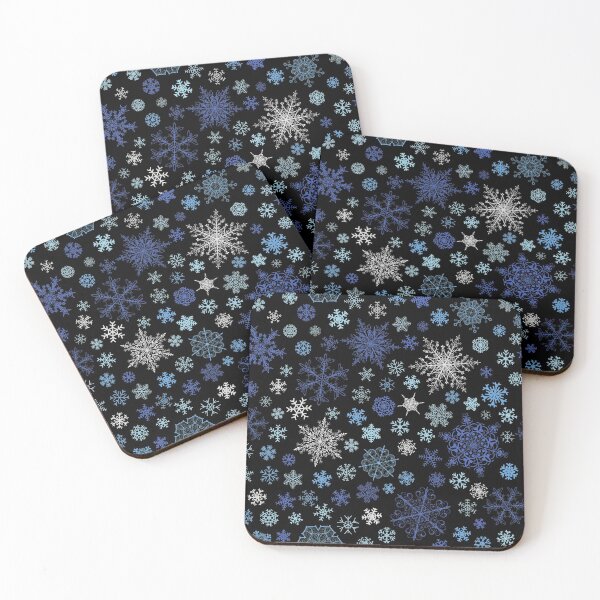Item preview, Aesthetic Christmas Snowflakes Pattern designed and sold by SAVWIS.