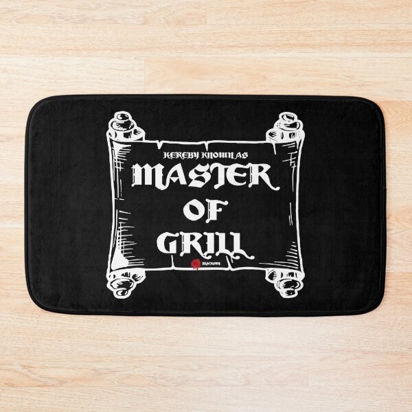Item preview, Hereby known as Master of Grill-Medieval Scroll designed and sold by BLACKSUN-SHOP.