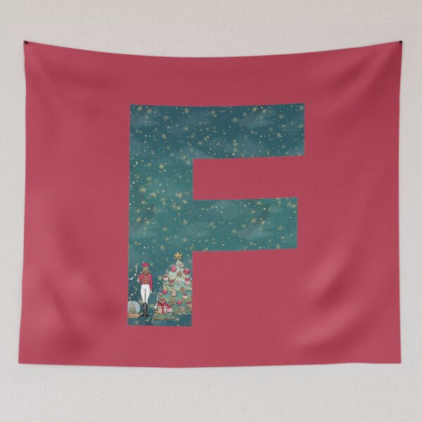 Item preview, Christmas Nutcracker Letter F | Christmas Letters designed and sold by SerendipityNow.