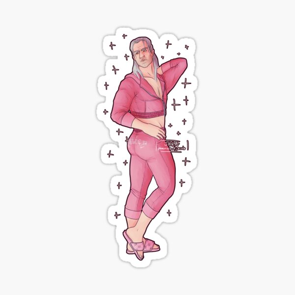 Tracksuit Geralt Sticker