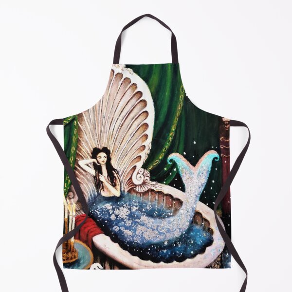 Item preview, The Faerie Melusine designed and sold by The Mysterious Domain Alyne Whiteswan Fine Art Prints and Merch.