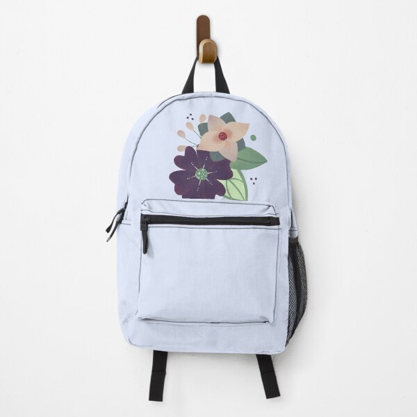Item preview, Quirky flowers and flower buds with leaves designed and sold by Creativedusk.