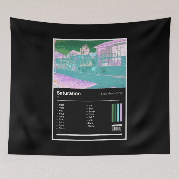 Item preview, Saturation I Tracklist (Inverted) designed and sold by TOURETTESBOYLOL.